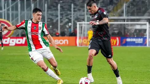 Carlos Palacios no sabe si podrá jugar ante Palestino.