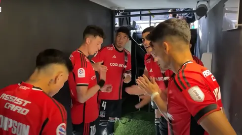 Alan Saldivia sacó la voz una vez más en Colo Colo. ¡Activó modo DT con Jordhy Thompson y Damián Pizarro!