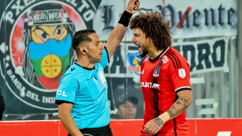 Falcón insultó al juez de línea en Copa Chile