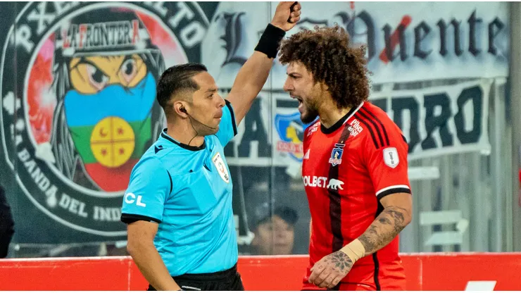 Falcón insultó al juez de línea en Copa Chile