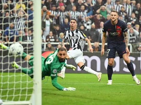 PSG hace un papelón y cae con el Newcastle en Champions