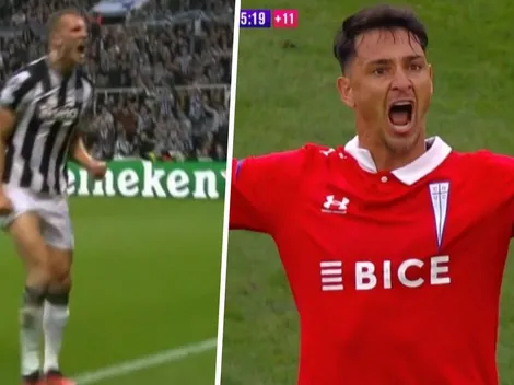 Jugador de Champions imita celebración de Zampedri