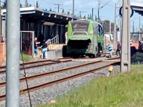 Reportan un nuevo choque entre bus y Biotrén