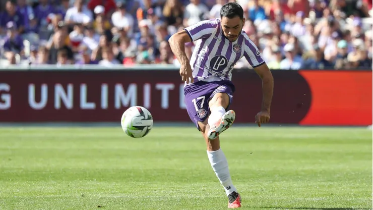 Gabriel Suazo fue titular en la victoria del Toulouse ante Chambéry en la Copa de Francia.