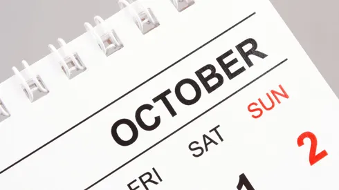 Calendario octubre