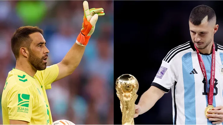 Claudio Bravo recibió muchos elogios de un compañero suyo que fue campeón del mundo en Qatar 2022.
