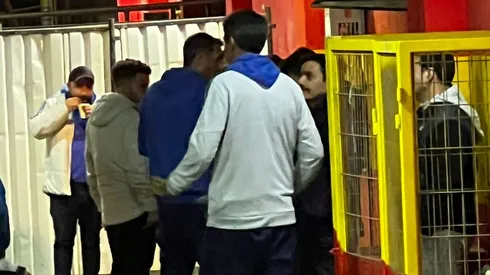 Pellegrino se dio el tiempo de conversar con directores de la U.