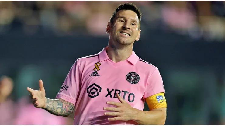 Messi otra vez es duda en el Inter Miami.