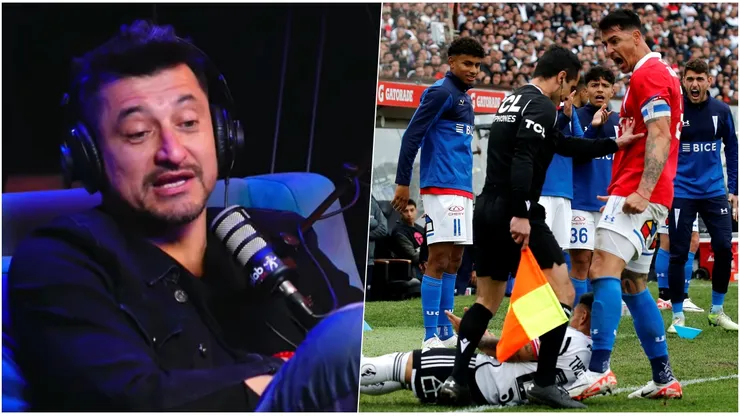 Nicolás Peric criticó la curiosa actitud de Fernando Zampedri.