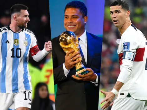 Con Messi y sin CR7: el Fenómeno deja la grande con su oncena ideal