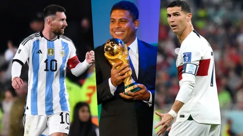 El astro brasileño alineó a Messi en su oncena ideal de la historia del fútbol, pero dejó fuera de ella a Cristiano Ronaldo.