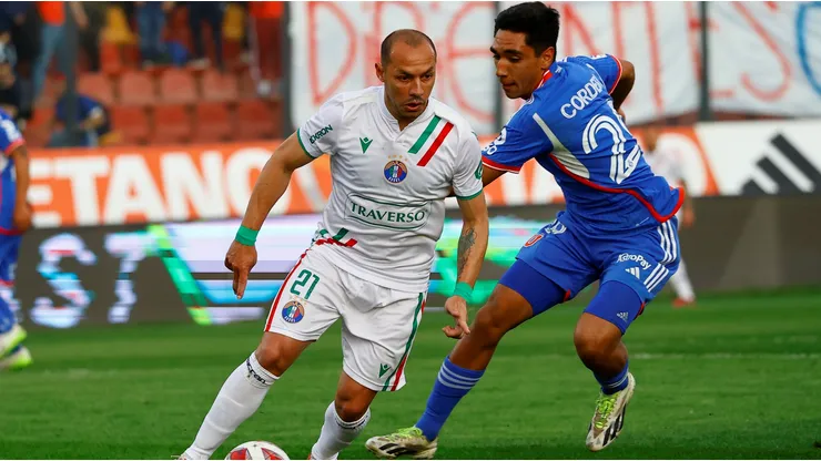 Marcelo Díaz vivió un partido especial ante Universidad de Chile.