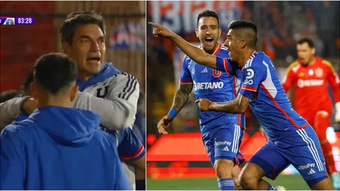 Leandro Fernández y un abrazo con Mauricio Pellegrino que dice todo.