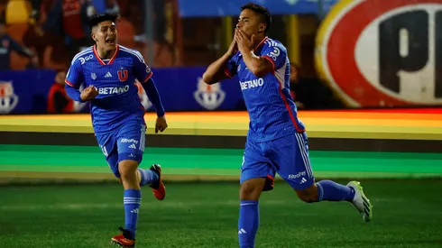 Nicolás Guerra abre la cuenta en la U ante Audax Italiano.