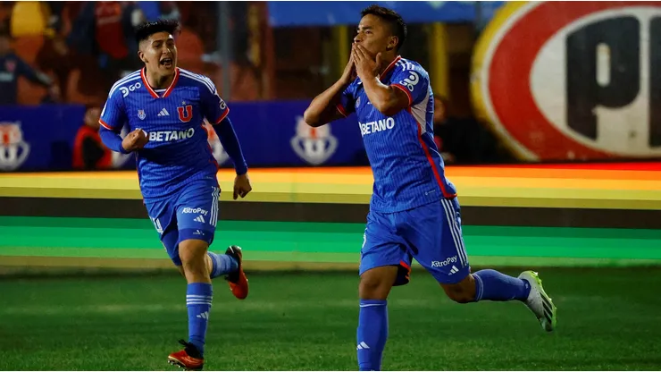 Nicolás Guerra abre la cuenta en la U ante Audax Italiano.