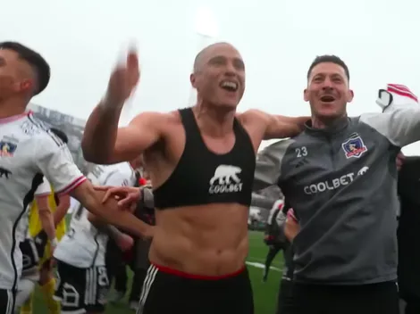 "El que no salta es...": alocado festejo de Colo Colo ante la UC