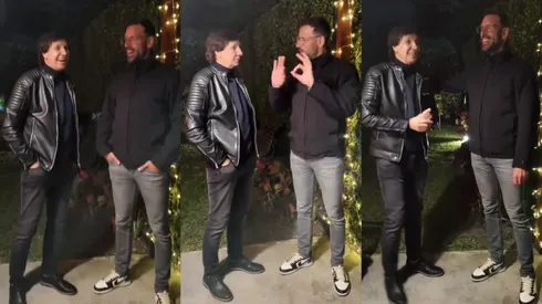 Bambino Pons le canta el mítico 'Hey Ruud' a Van Nistelrooy