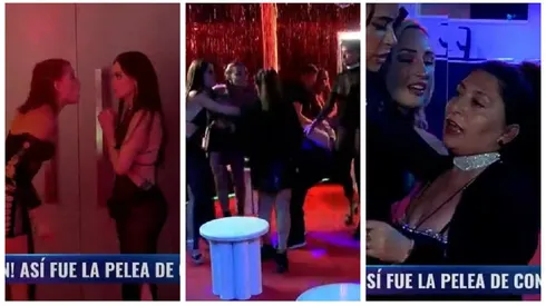 Así fue la fuerte pelea entre Coni y Pincoya.