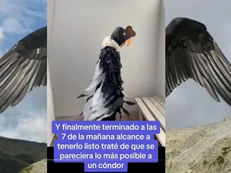 Mamá chilena se hace viral en TikTok por increíble disfraz que le hizo a su hijo