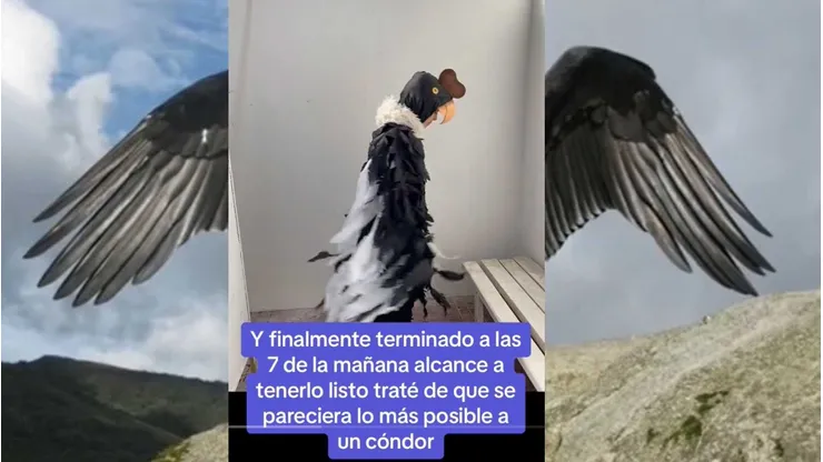Mamá chilena se hace viral en TikTok por increíble disfraz que le hizo a su hijo.