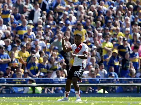 Codazo de Paulo Díaz y tanto de Rondón: el gol de River en la Bombonera