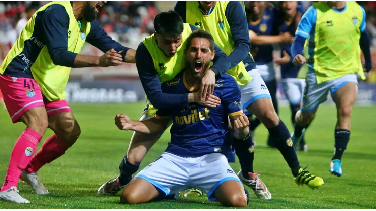 El delantero lleva ocho goles con la camiseta de Magallanes.