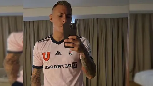 Eduardo Vargas siempre hace guiños a Universidad de Chile.