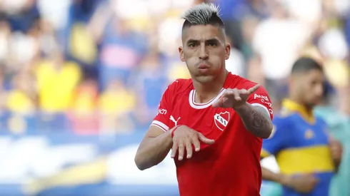 Fernández marcó un gol que pudo beneficiar a Racing.