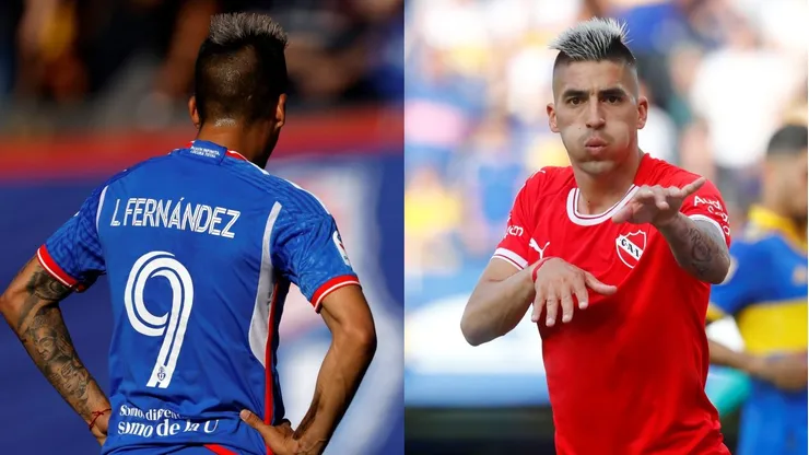 Leandro Fernández es el goleador de Universidad de Chile en la temporada.