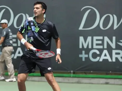 Arrollador: Barrios tiene tremendo debut en Challenger de Temuco