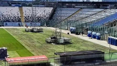 La cancha del Monumental tras dos conciertos de Roger Waters | Captura