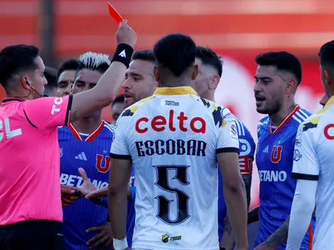 Informe arbitral podría dejar a la U sin Zaldivia para duelos finales