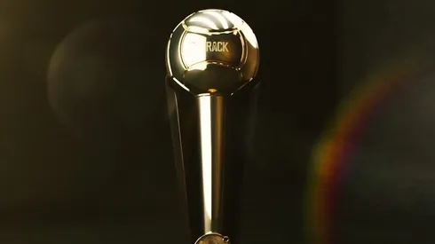 El trofeo que se le entrega a los ganadores de la Gala Crack de TNT Sports.