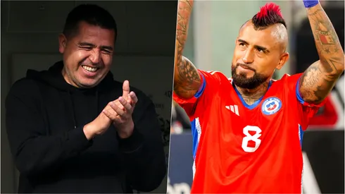 Juan Román Riquelme reconoció su interés en Arturo Vidal para Boca Juniors y lo catalogó de estrella mundial.