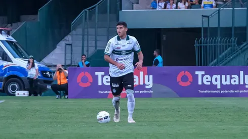 Benjamín Kuscevic volvió a jugar con Coritiba en Brasil.