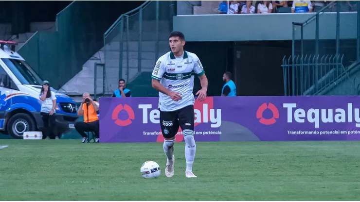 Benjamín Kuscevic volvió a jugar con Coritiba en Brasil.