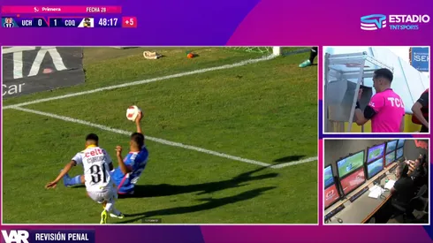 La "mano" de Renato Cordero generó reclamos en la U.