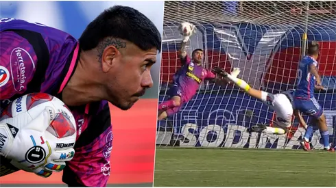 Diego Sánchez y una acción que marcó el duelo de la U con Coquimbo.