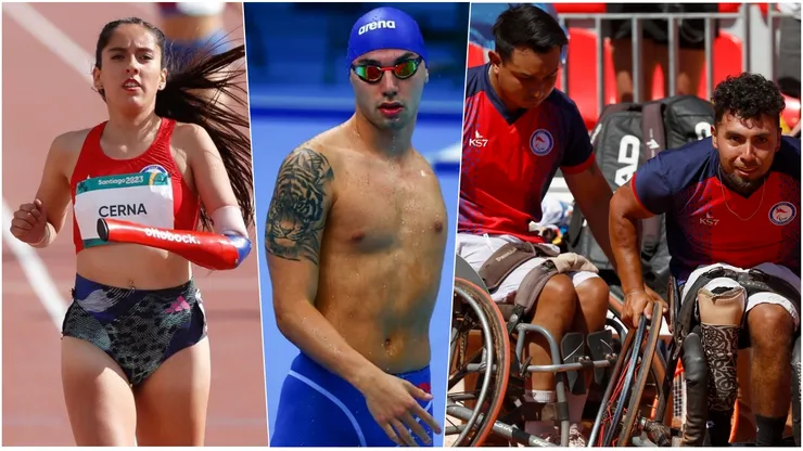 Amanda Cerna, Vicente Almonacid, Alexander Cataldo y Brayan Tapia ganan medalla para Chile.