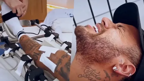 La rehabilitación de Neymar está siendo una verdadera tortura.