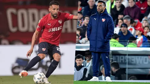 Isla se desgarró y será baja en Independiente.