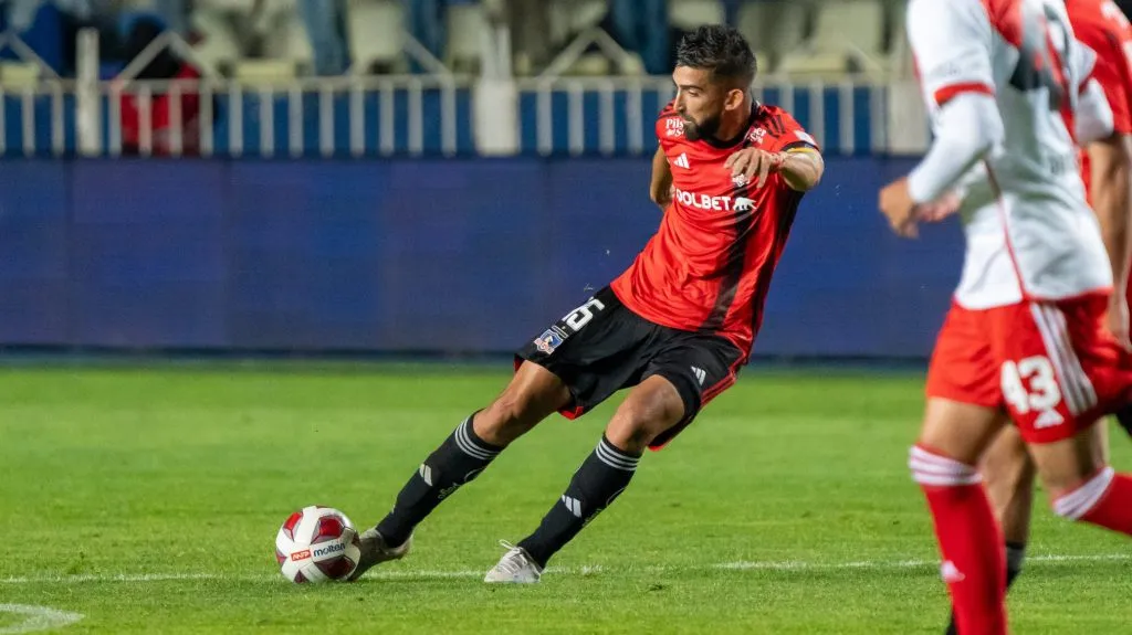 Emiliano Amor volvió a Colo Colo en un amistoso ante River Plate