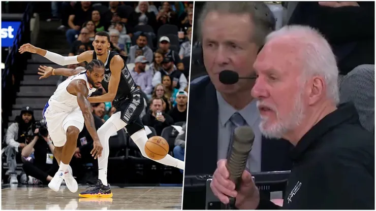 Clima tenso se vivió en el partido entre los Spurs y los Clippers