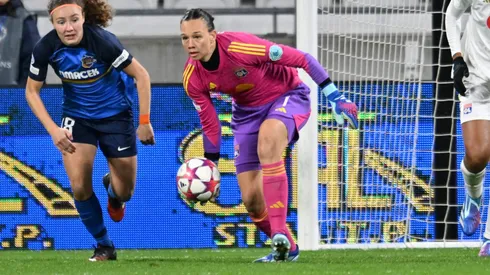 Christiane Endler fue titular y ayudó al Olympique de Lyon a ganar una dura llave en Champions League.