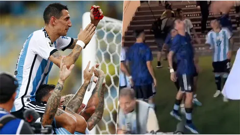 Ángel Di María protagoniza asqueroso incidente en Río de Janeiro.