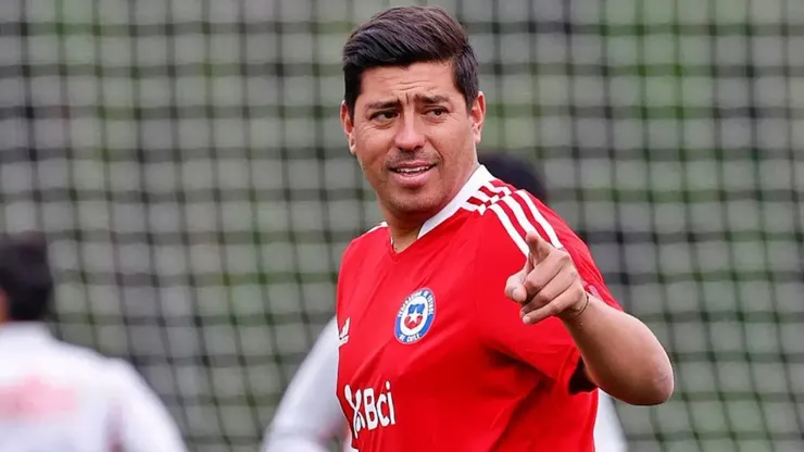 El DT interino de Chile en la previa de su debut ante Ecuador.