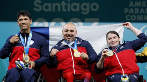 El Gimnasio Chimkowe fue el escenario donde el equipo mixto de Para powrlifting ganó la undécima presea dorada de Chile en los Juegos Parapanamericanos.