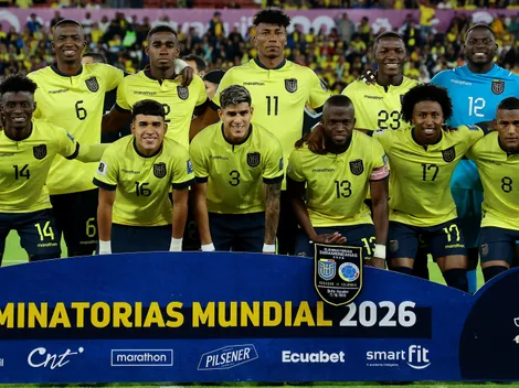 La formación de Ecuador para enfrentar a La Roja en Eliminatorias