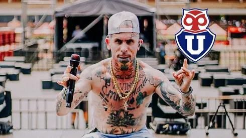 El cantante de Ke Personajes, Emanuel Noir, es hincha de la Universidad de Chile.
