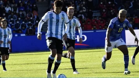 Pablo Solari es una de las figuras de la Sub 23 argentina